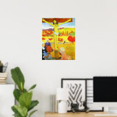 Gauguin Yellow Christus Poster (Thuiskantoor)