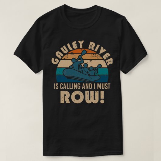 Gauley River rafting Classic TShirt (Design devant)