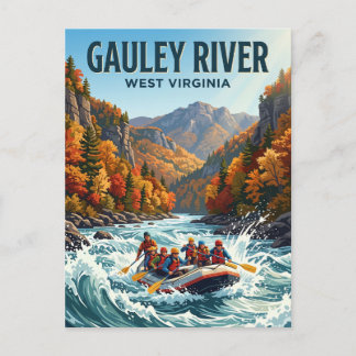 Gauley River West Virginia Briefkaart