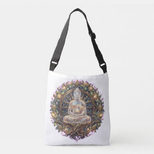Gautam Boeddha (Sukiti Boeddha) Oud Erfgoed Kunst Crossbody Tas