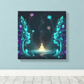 Gautam Budh Canvas Afdruk (Insitu (Houten vloer))
