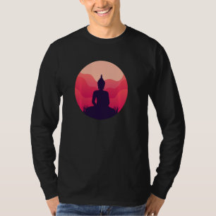 Gautama Boeddha Boeddhistische Meditatie Spirituee T-shirt