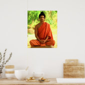 Gautama Buddha Poster (Keuken)