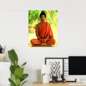 Gautama Buddha Poster (Thuiskantoor)