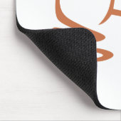 Gavel die een rechter in de Swish Drawing Style ve Muismat (Hoek)