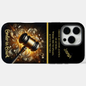 Gavel of Justice voor de rechter Case-Mate iPhone Case (Achterkant (horizontaal))