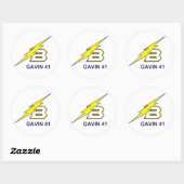 GAVIN 41 RONDE STICKER (Vel)