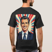 Gavin C Newsom | De favoriete gouverneur van Ameri T-shirt (Achterkant)
