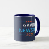 Gavin Newsom 2028 voor President Mok (Voorkant rechts)