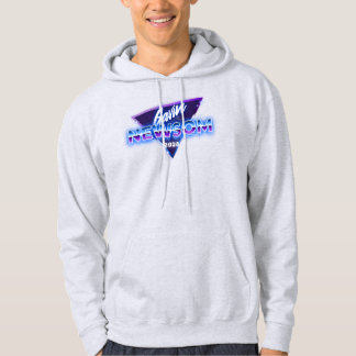 Gavin Newsom 2028 voor President Retro 80s Hoodie