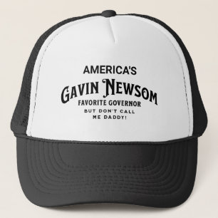 Gavin Newsom De favoriete gouverneur van Amerika Trucker Pet