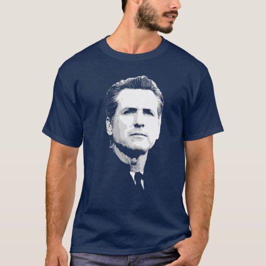 Gavin Newsom T-shirt (Voorkant)
