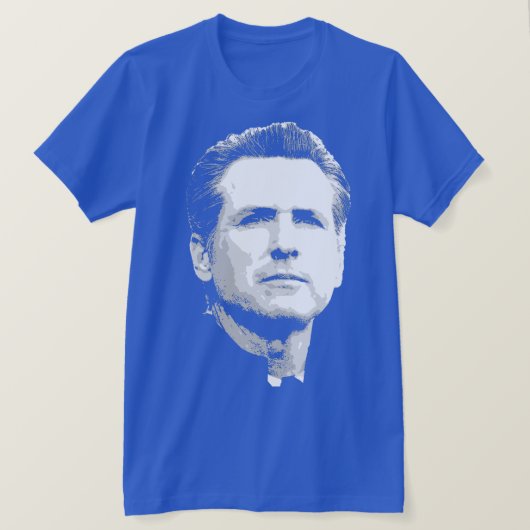 Gavin Newsom T-shirt (Design voorkant)