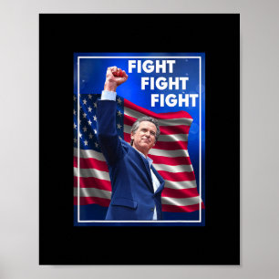 Gavin Newsom treitert Trump Meme-oorlog gevecht ge Poster