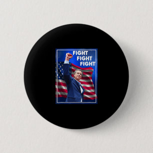 Gavin Newsom Trolling Trump Meme Oorlog Gevecht Ge Ronde Button 5,7 Cm