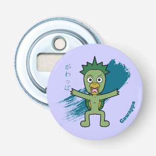 Gawappa - Japanse Kappa Yokai soorten Button Flesopener