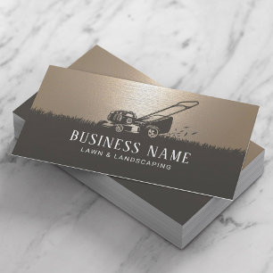 Gawn Care & Landscaping Service  Gold Visitekaartje