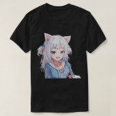 Gawr gura vtuber t-shirt (Design voorkant)