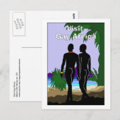 Gay Africa Travel Briefkaart (Voorkant / Achterkant)