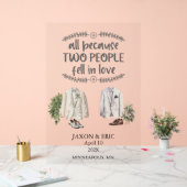 Gay All Because Two People Fell In Love Wedding (Mariage)