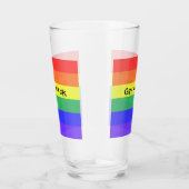 Gay als F*ck Glas (Rechts)