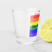 Gay als F*ck Shot Glas (Links)