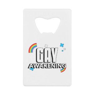 Gay Awakening Kredietkaart Flessenopener