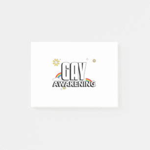 Gay Awakening Post-it® Notes
