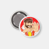 GAY BEAR MAGNET - AMUSONS-NOUS ! (Recto/Verso)