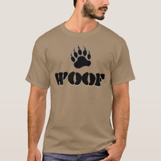 Gay Bear Pride Beerpoot WOOF T-shirt