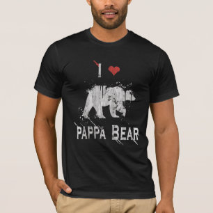 Gay Bear Pride ontredderd Love Pappa Beer T-shirt