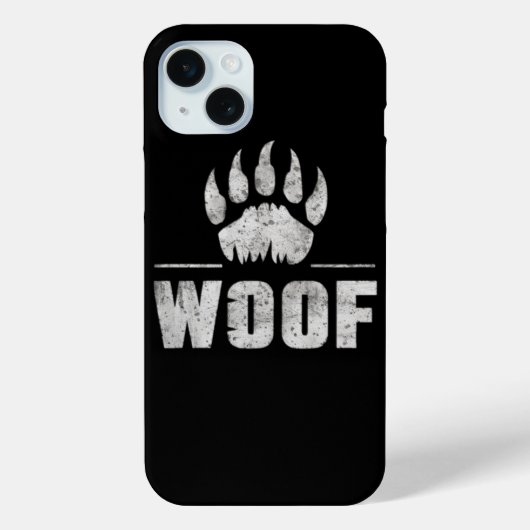 Gay Beer Pride-Beer Pauw WOOF Case-Mate iPhone Case (Achterkant)