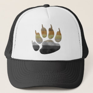 Gay Beer Pride Flag Colour Paw Symbool Trucker Pet