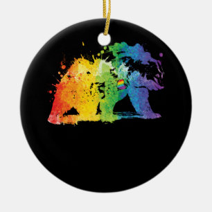 Gay Beer Pride Keramisch Ornament
