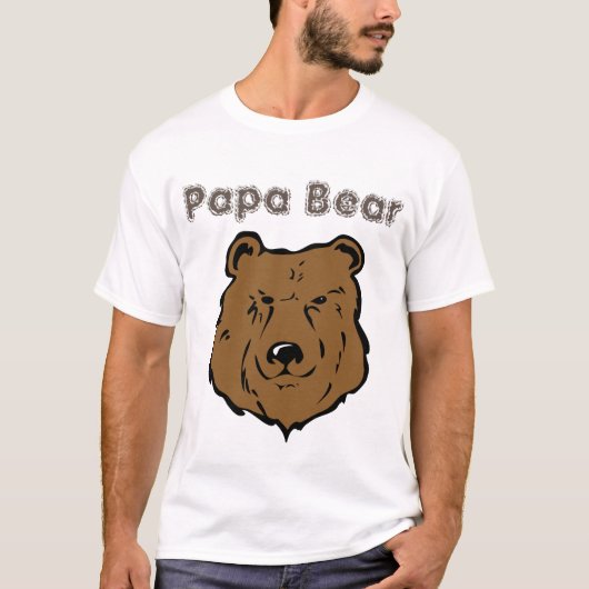 Gay Beer pride Papa Beer T-shirt (Voorkant)
