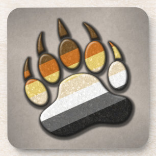 Gay Beer Pride Paw Bier Onderzetter