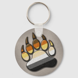 Gay Beer Pride Paw Sleutelhanger