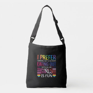 Gay Bisexual Pride Flag LGBTQ Crossbody Tas