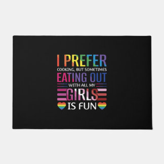 Gay Bisexual Pride Flag LGBTQ Deurmat