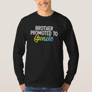 Gay Brother Proud Ally Lgbt Gay Uncle Guncle  Uncl T-shirt