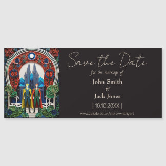 Gay Bruiloft Save the Date Magnet Magnetische Uitnodiging