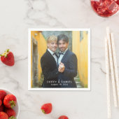 Gay bruiloft twee kamers foto servet (Insitu)