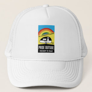 Gay caravan camping trucker pet