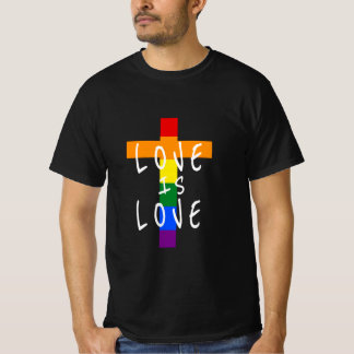 Gay Christelijk LGBT - Pride Cross God's T-shirt