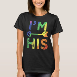 Gay Couple Matching I'm'n lg Pride T-shirt