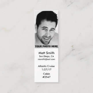 Gay Cruise Card Mini Visitekaartje