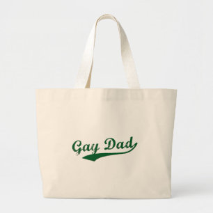Gay Dad Grote Tote Bag