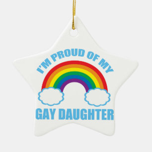 Gay Daughter Keramisch Ornament
