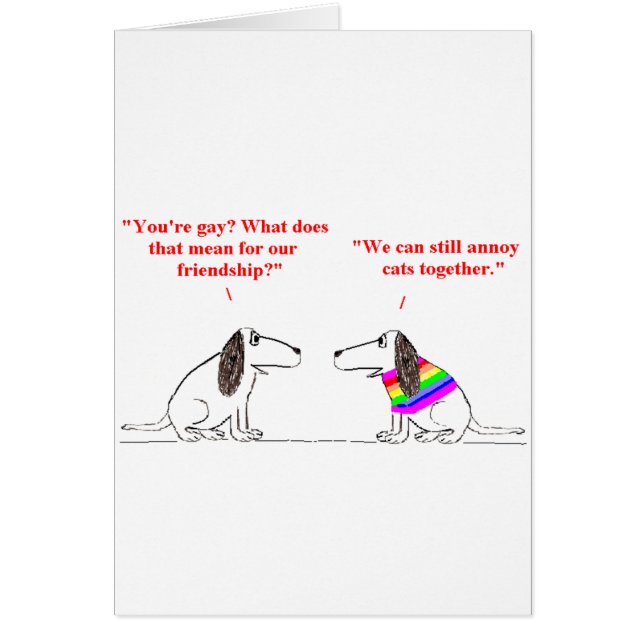 Gay Dog Cartoon 45 (Voorkant)