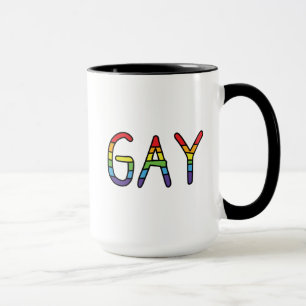 Gay Doodle-ontwerp Mok